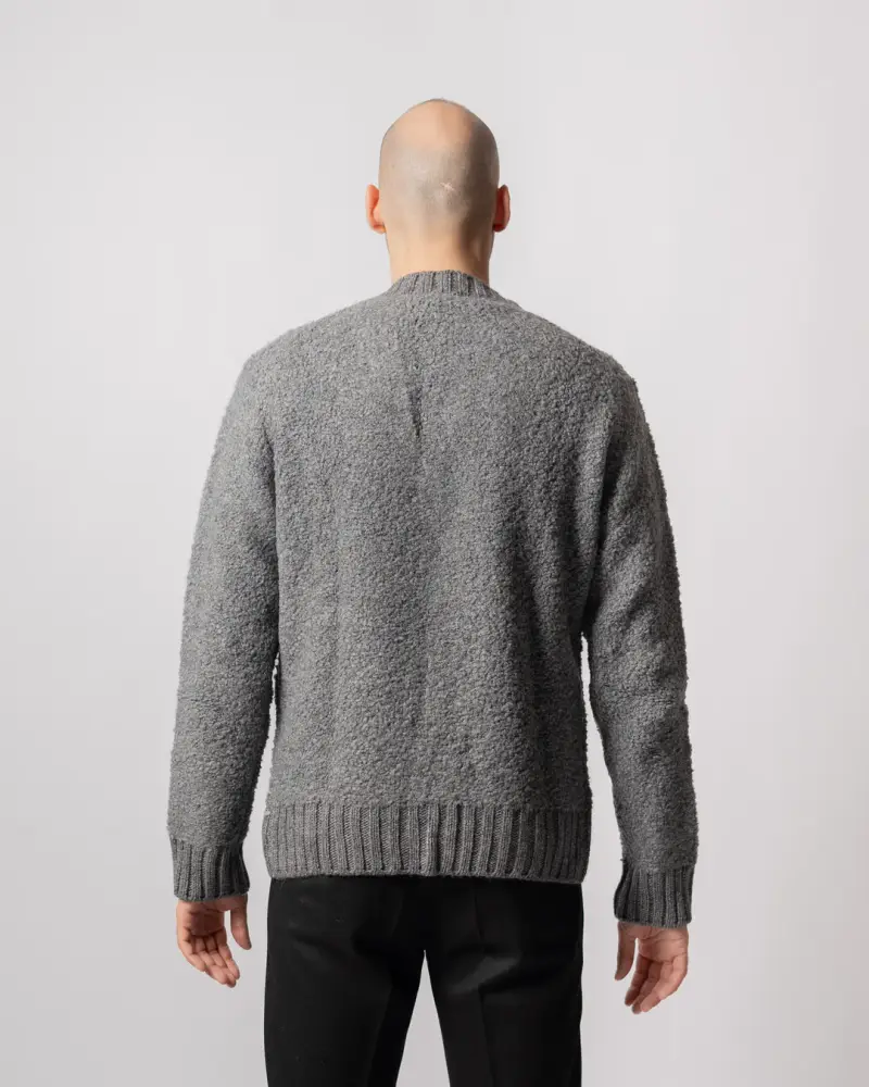 RETOIS Cardigan Grigio 2312522 miniatura 3