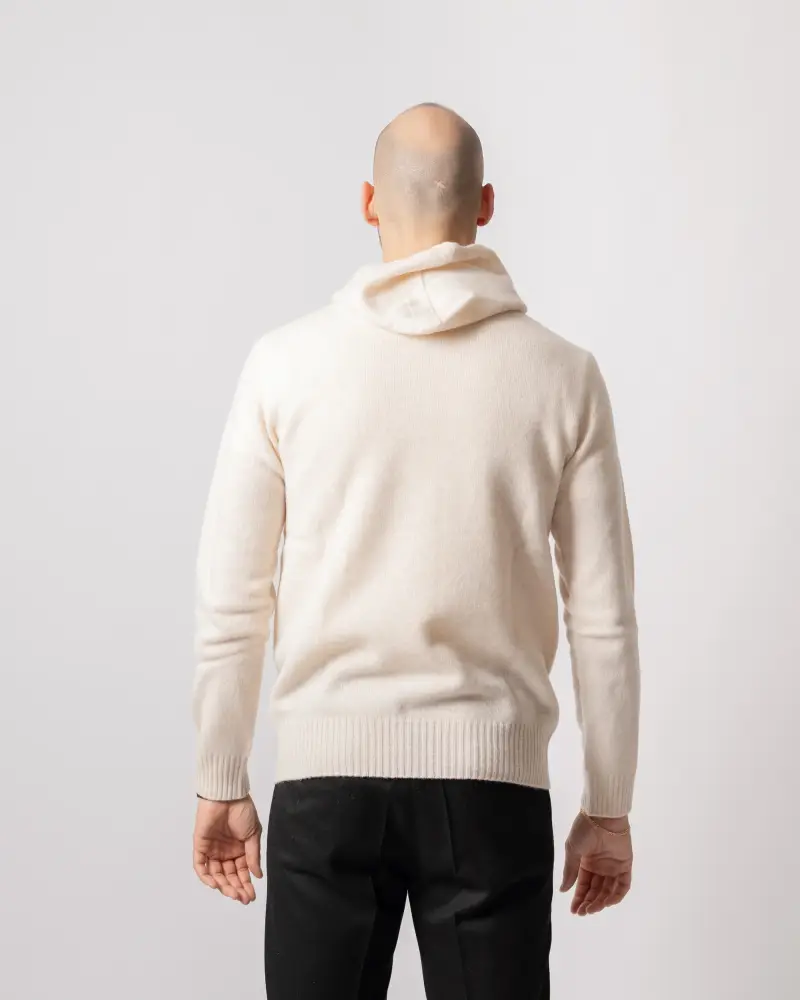 Retois Maglia felpa con cappuccio beige