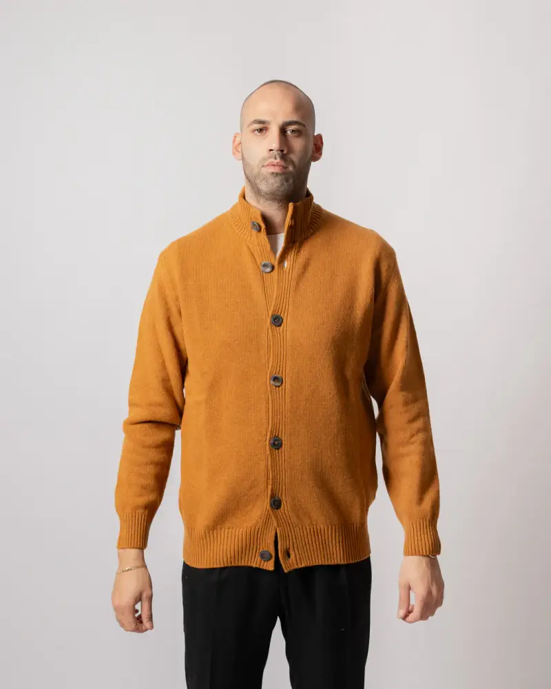 Giacca Bottoni Ocra miniatura 2