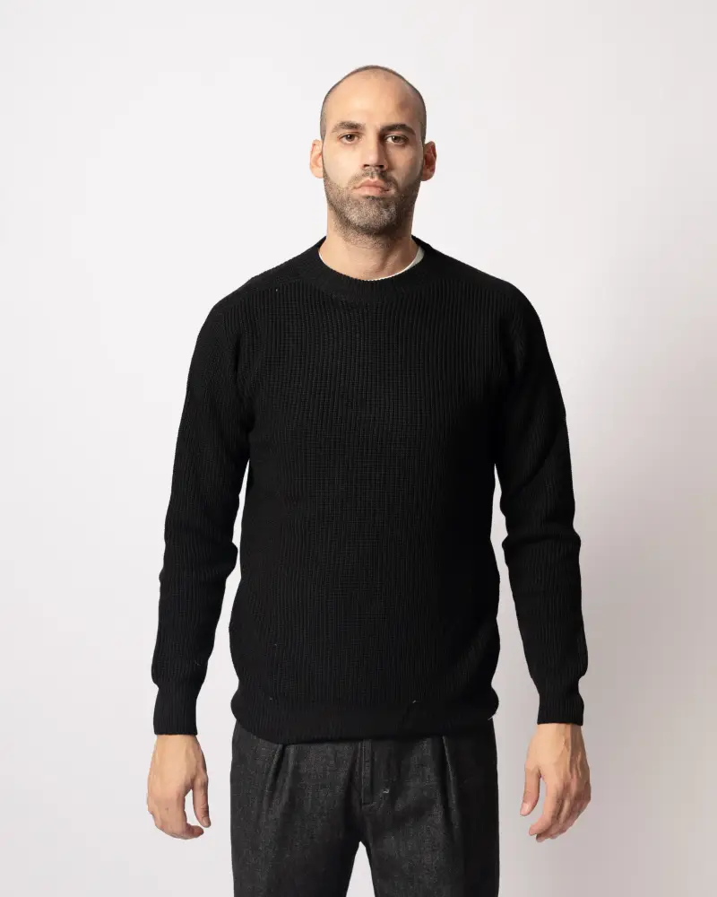 Maglia Raglan Coste Nero