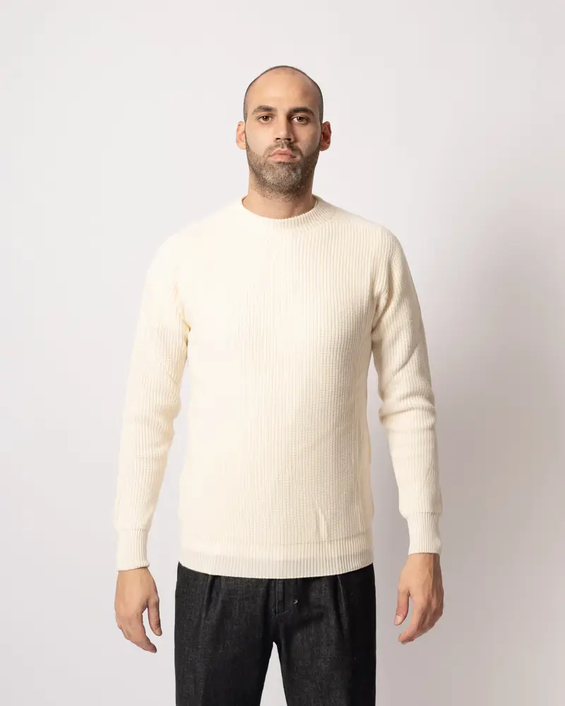 Maglia Raglan Coste Panna