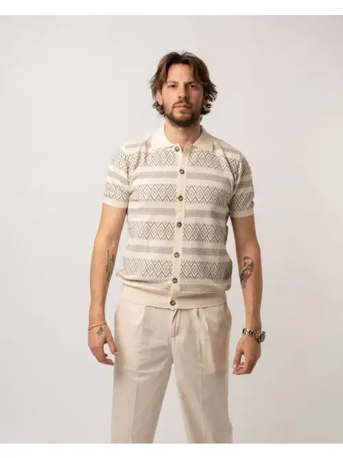 RETOIS Cardigan Grigio 2312040 miniatura 2