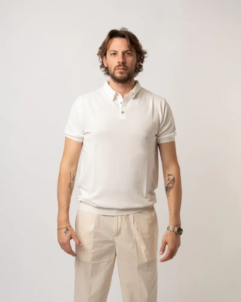 RETOIS Polo Bianco 2312018 miniatura 2