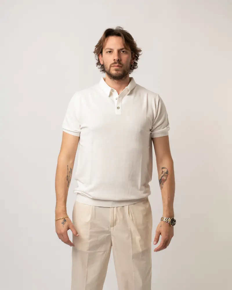 RETOIS Polo Bianco 2312018 miniatura 3