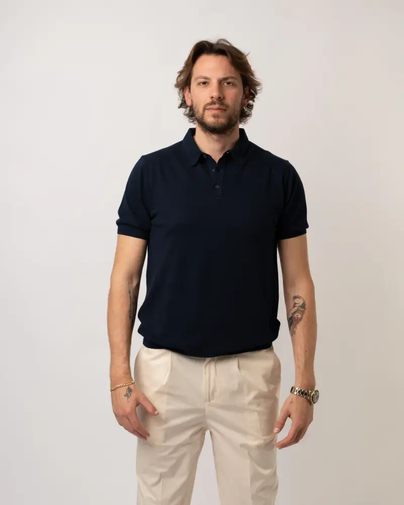 RETOIS Polo Blu 2312020 miniatura 2