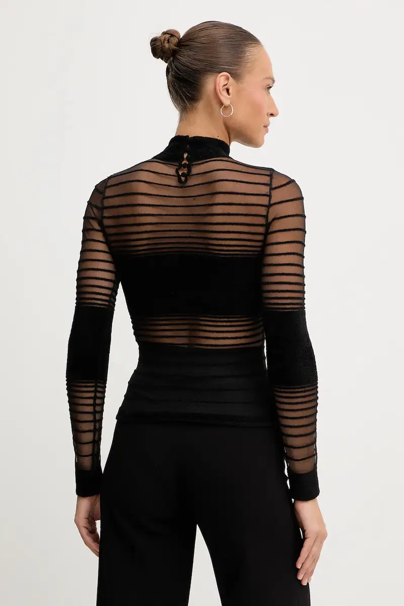 Retrofete Maglia Katrine Nero miniatura 3