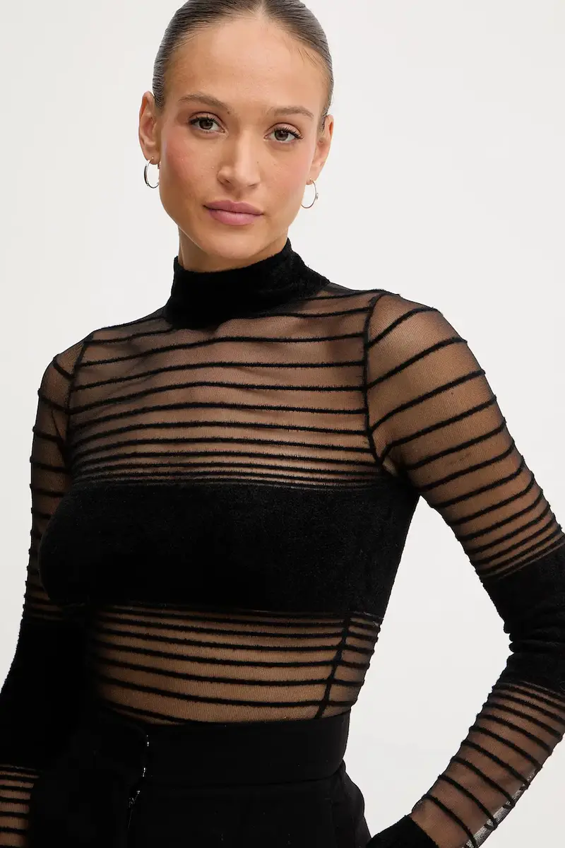 Retrofete Maglia Katrine Nero miniatura 4