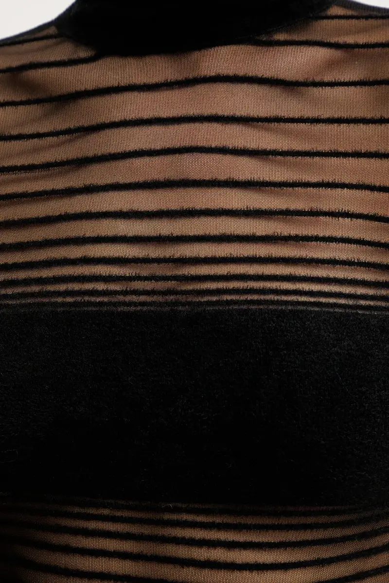 Retrofete Maglia Katrine Nero miniatura 5