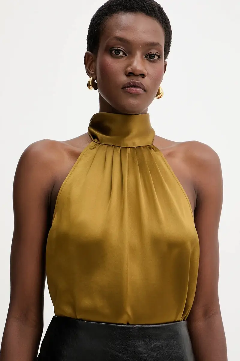 camicetta Martina donna colore verde R-FW25-11995-11 miniatura 4