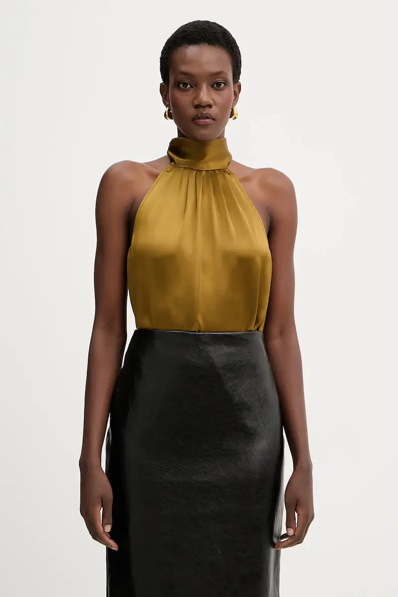 camicetta Martina donna colore verde R-FW25-11995-11