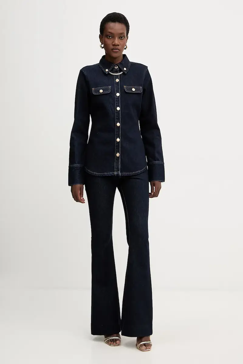 Retrofete Jeans Donna Blu 3889667 miniatura 2