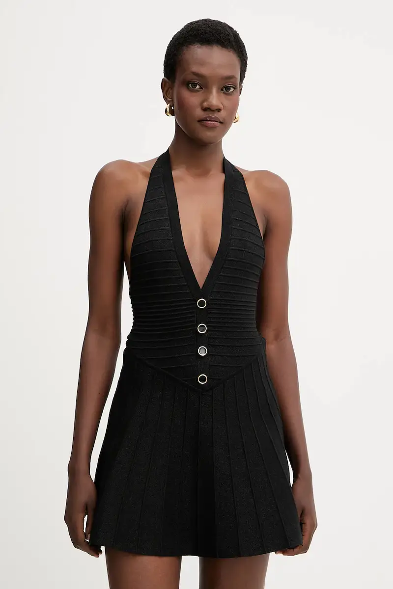 vestito Cinzia colore nero R-FW15-12048-17