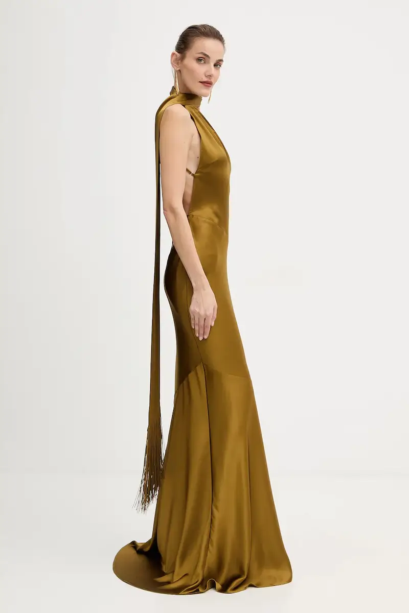 vestito Kelsa colore verde R-FW25-11950-17 miniatura 2