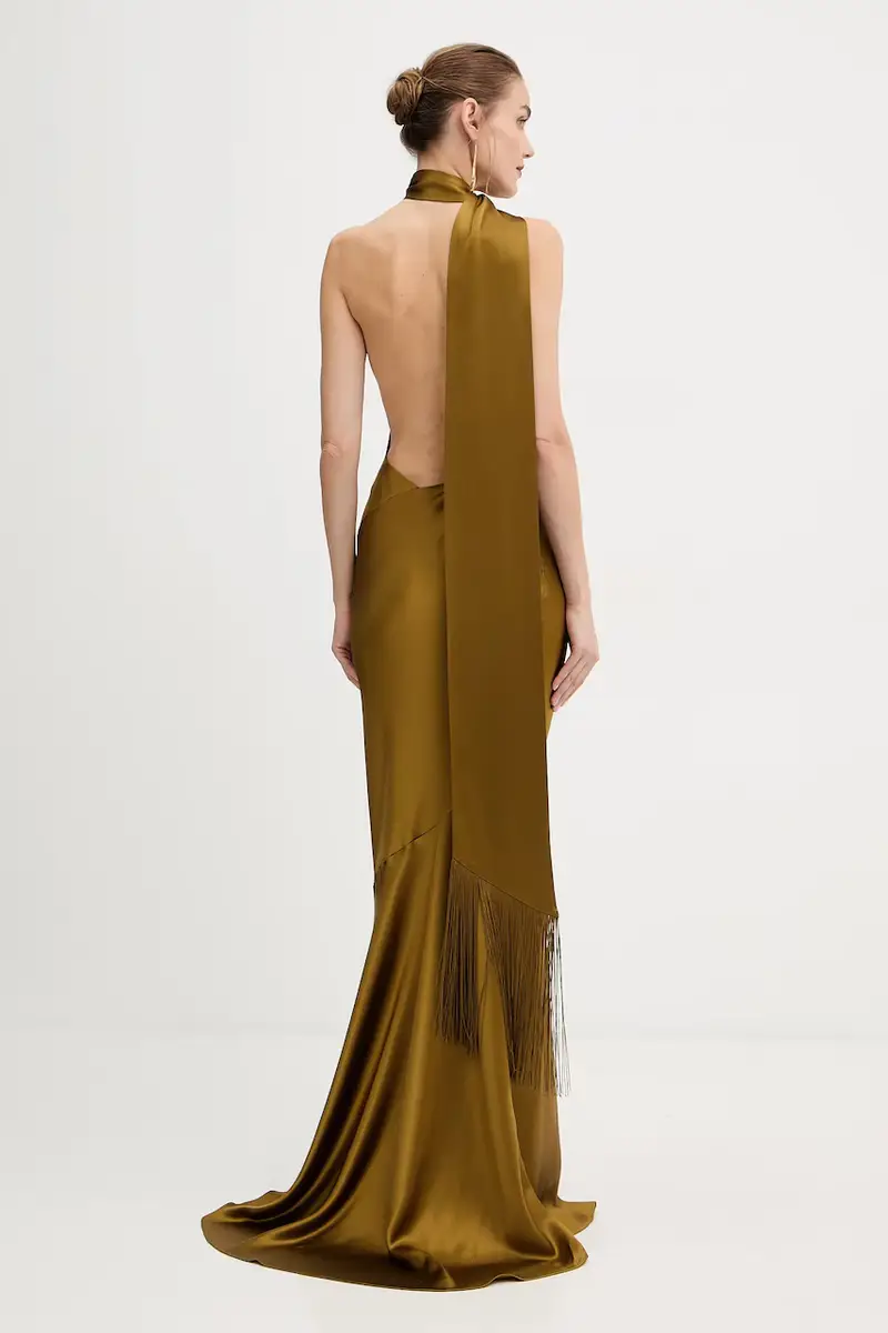 vestito Kelsa colore verde R-FW25-11950-17 miniatura 3