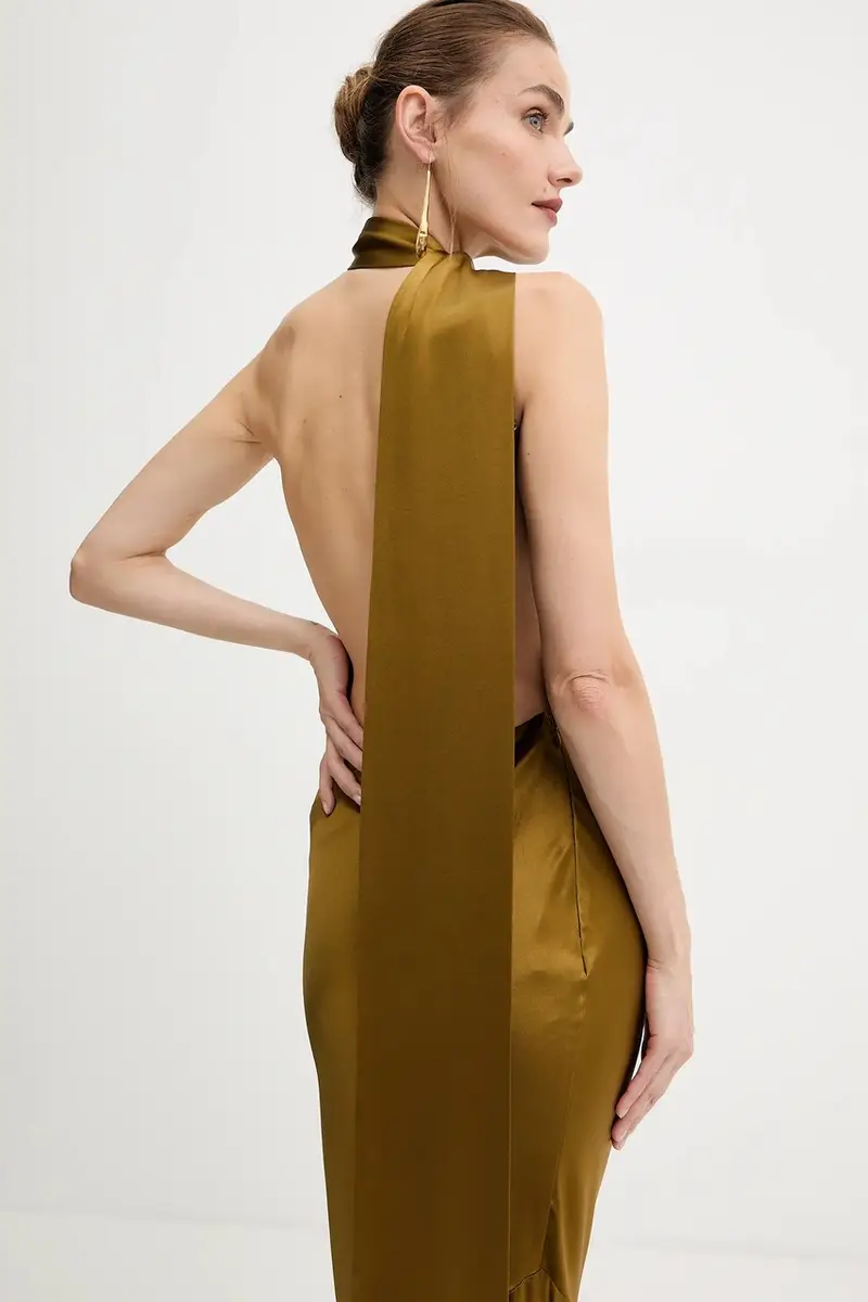 vestito Kelsa colore verde R-FW25-11950-17 miniatura 5