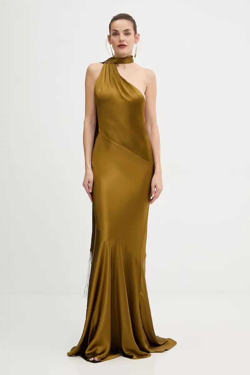 vestito Kelsa colore verde R-FW25-11950-17