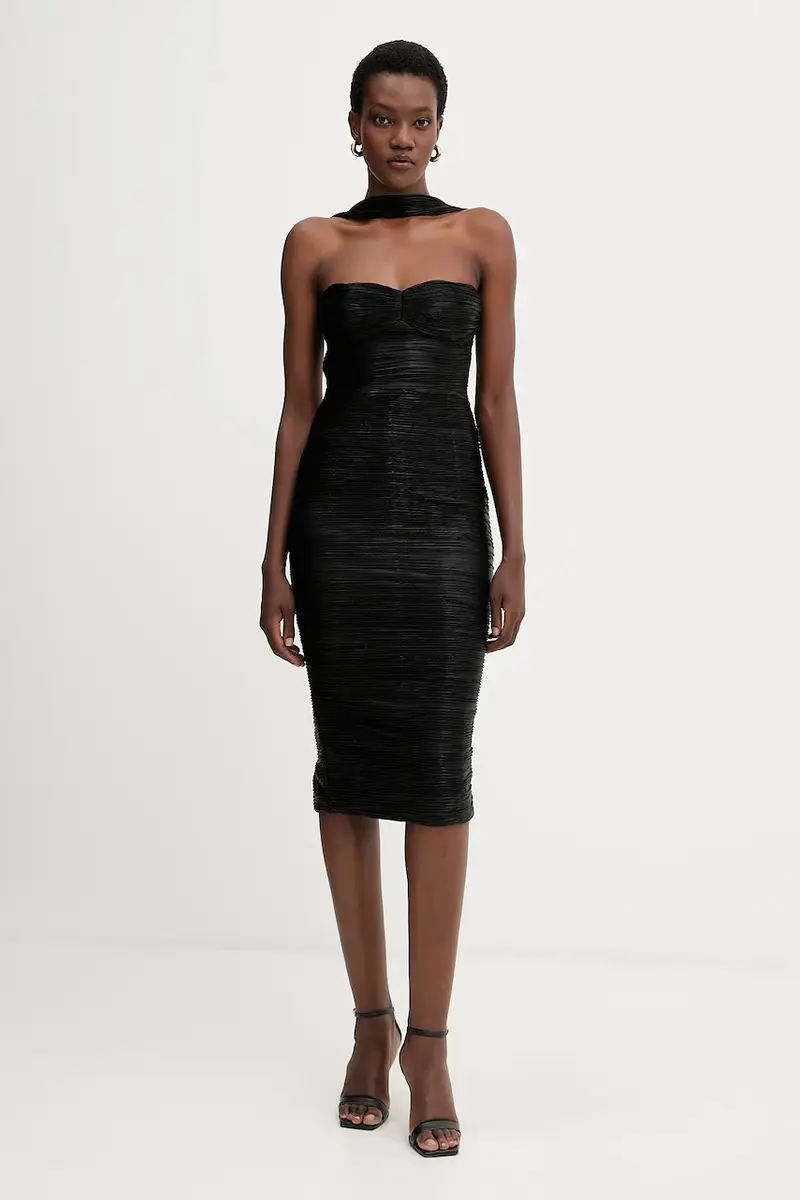 vestito Maelis colore nero R-FW25-12076-17