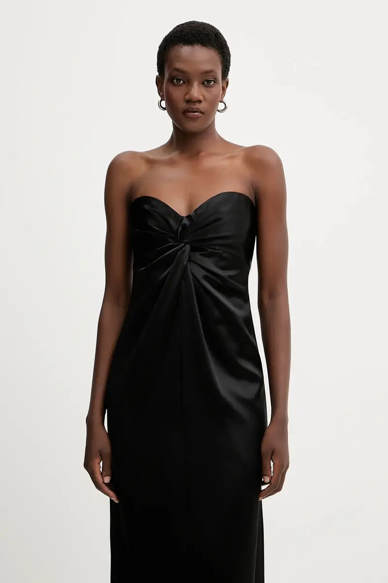 vestito Olivine colore nero FW24-9769 miniatura 4