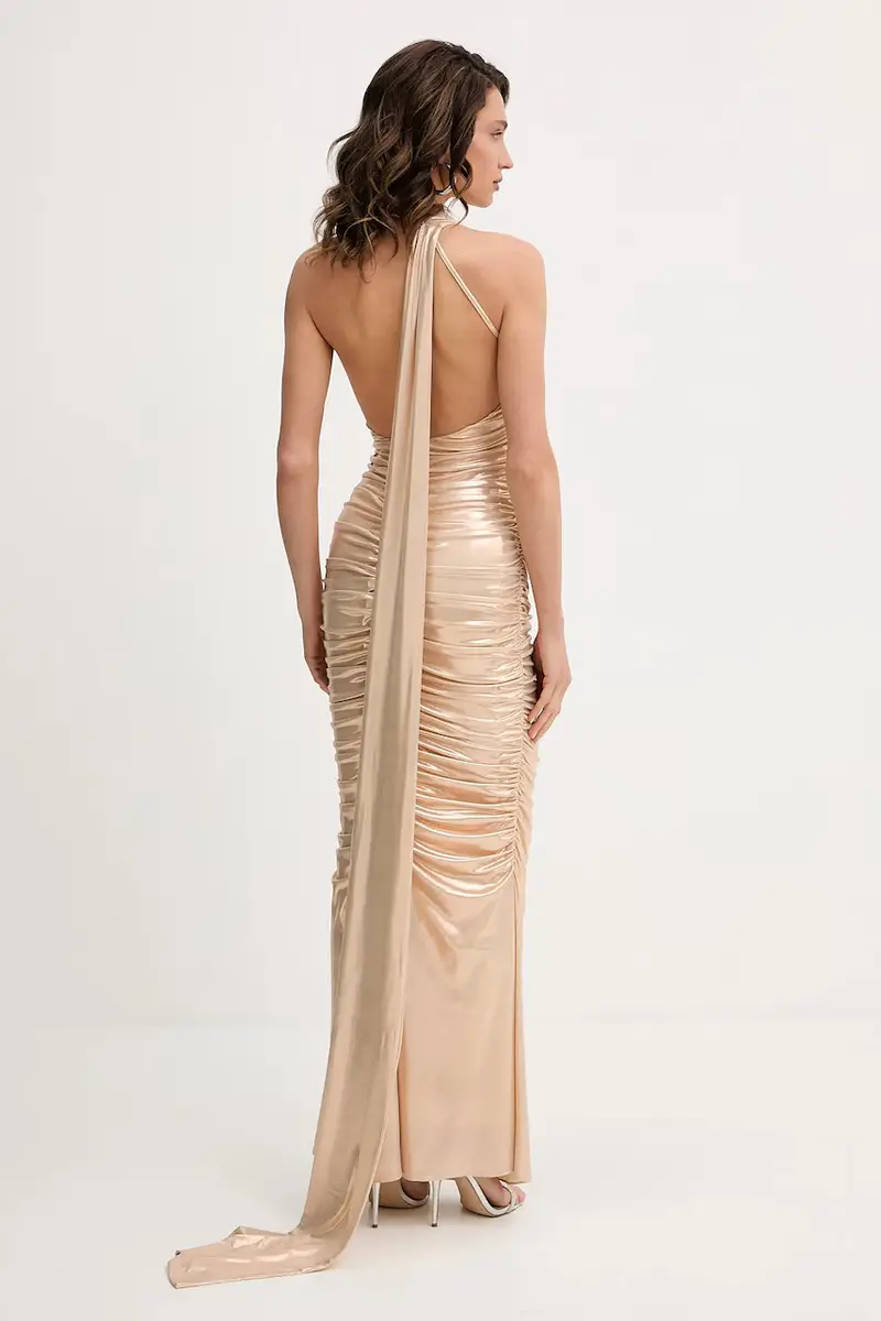 vestito Shannon colore oro R25-10963 miniatura 3