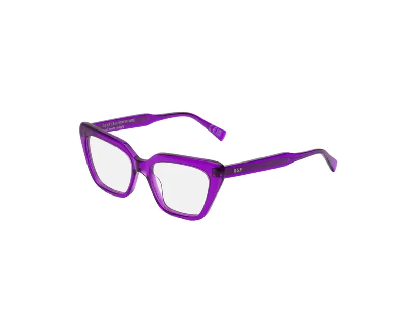 Retrosuperfuture Donna 05S Numero 122 Purple Montature da vista Acetato Viola  Cat Eye