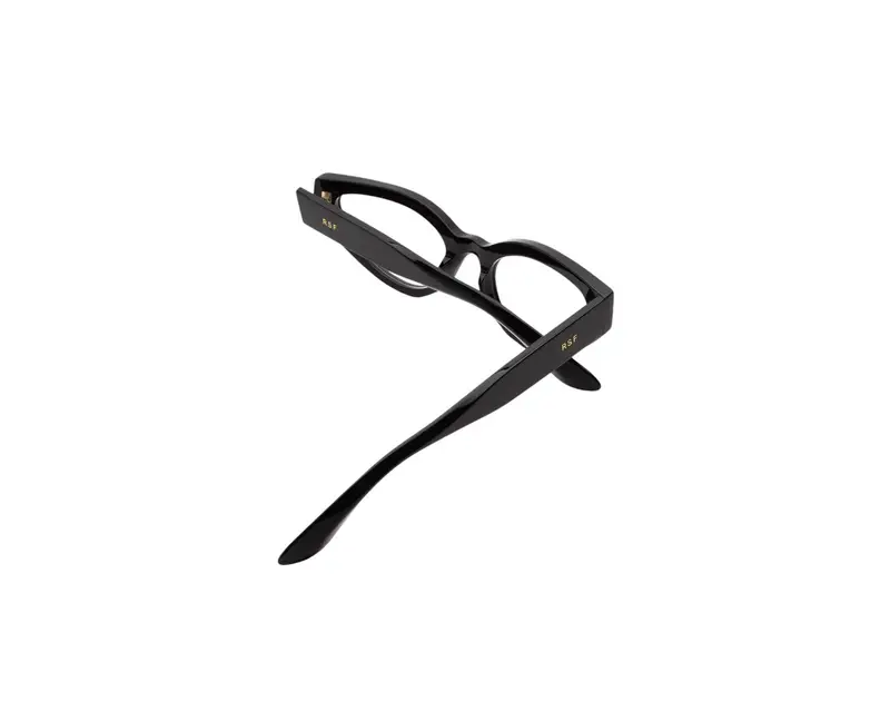 Retrosuperfuture Donna JGM Numero 124 Nero Montature da vista Acetato Nero Cat Eye miniatura 2