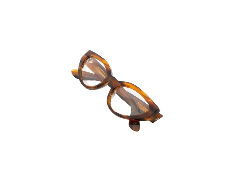 Retrosuperfuture Donna Q4Z Numero 124 Tangeri Montature da vista Acetato Havana Cat Eye miniatura 2