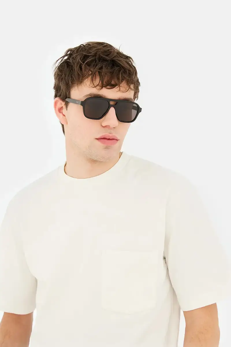 occhiali da sole colore nero MANEVAL.PEZ miniatura 3