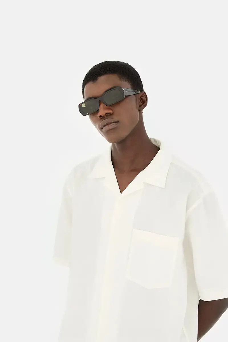 occhiali da sole L Altro Marrone miniatura 2