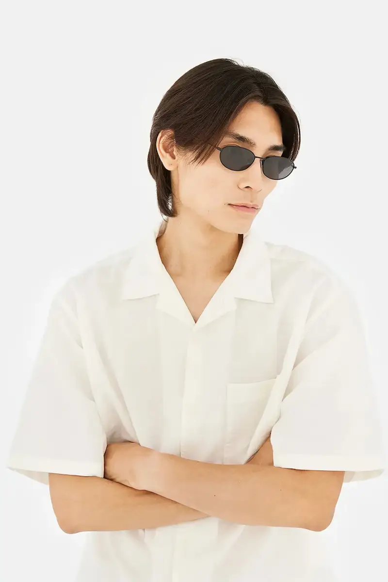 occhiali da sole Uovo Nero miniatura 3