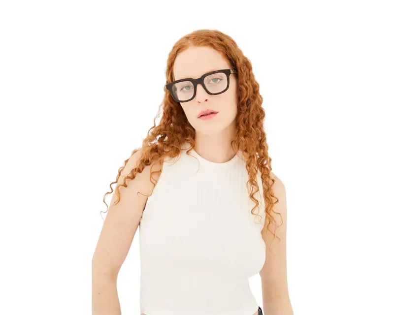 Retrosuperfuture QWJ Numero 132 Havana Montature da vista miniatura 3