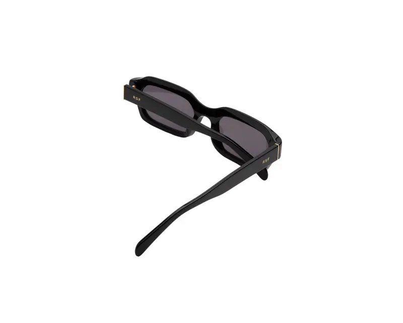 Retrosuperfuture Unisex 03P Boletus Black Occhiali da sole Acetato Nero Nero Squadrata Normale miniatura 2