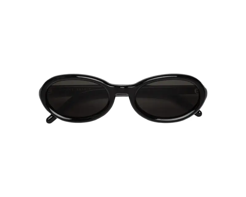 Unisex 05H CHERRY BLACK Occhiali da sole Acetato Nero Nero Geometrica Normale miniatura 2