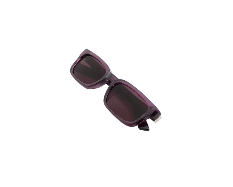 Retrosuperfuture Unisex 25L Gesto Viola Occhiali da sole Acetato Viola Viola Squadrata Normale miniatura 2