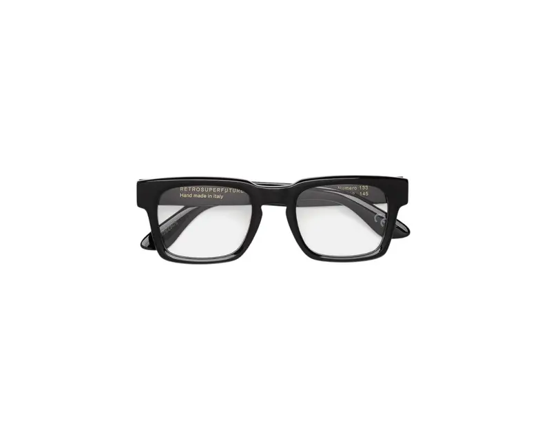 Retrosuperfuture Unisex 2FD Numero 133 Nero Montature da vista Acetato Nero Squadrata miniatura 2