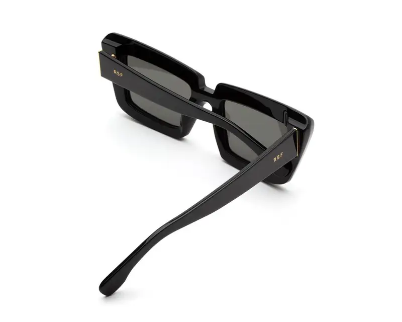 Retrosuperfuture Unisex 2GS Coccodrillo black Occhiali da sole Acetato Nero Grigio Squadrata Normale miniatura 2