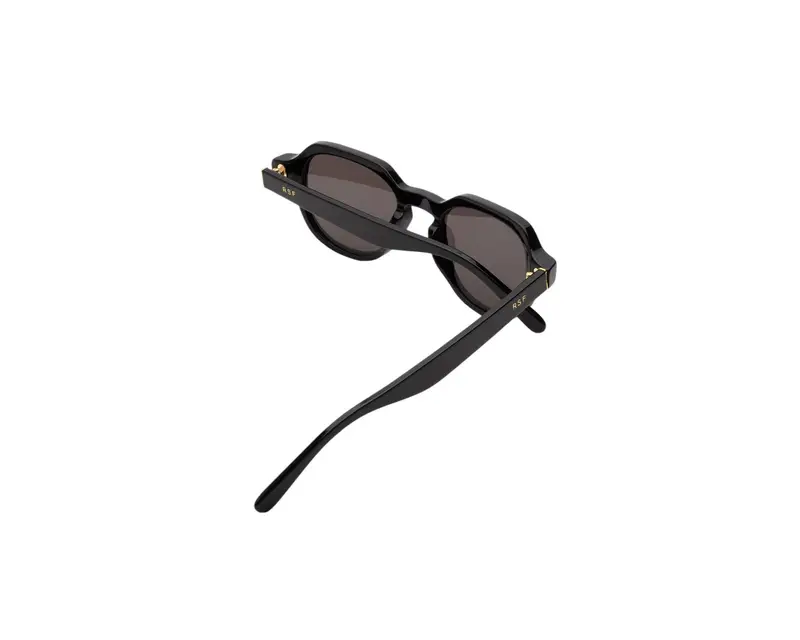 Retrosuperfuture Unisex 2PG Voce Black Occhiali da sole Acetato Nero Nero Rotonda Normale miniatura 3