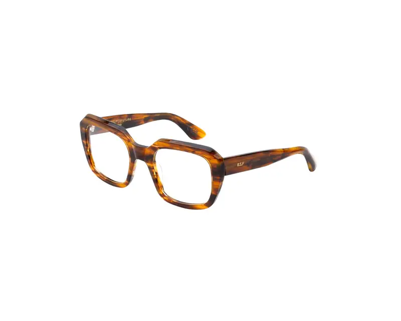 Retrosuperfuture Unisex 3BM Numero 125 Tangeri Montature da vista Acetato Havana  Squadrata