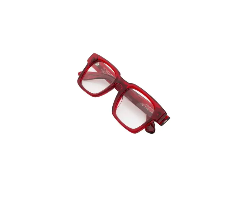 Retrosuperfuture Unisex 3FQ Numero 133 Rosso Montature da vista Acetato Rosso Squadrata miniatura 2
