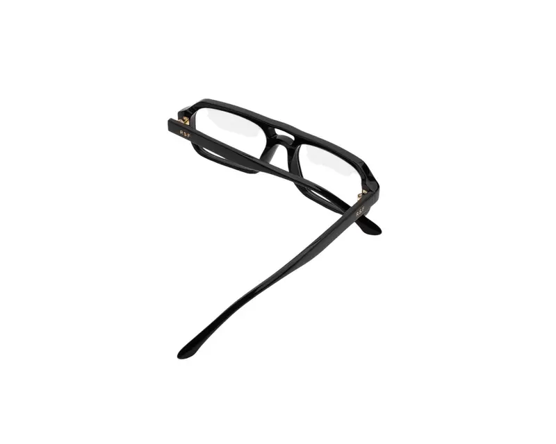 Retrosuperfuture Unisex 3HA Numero 128 Nero Montature da vista Acetato Nero miniatura 3