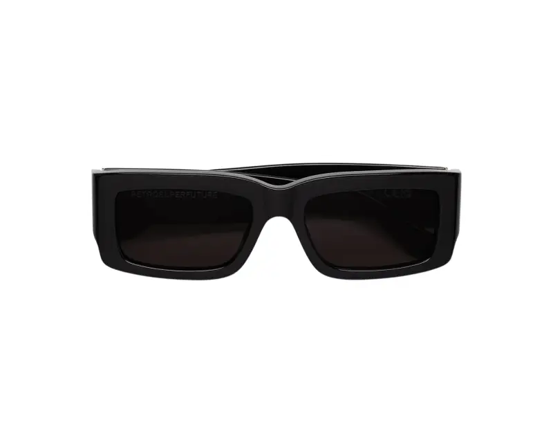 Unisex 47X NOTTE BLACK Occhiali da sole Acetato Nero Nero Squadrata Normale miniatura 2