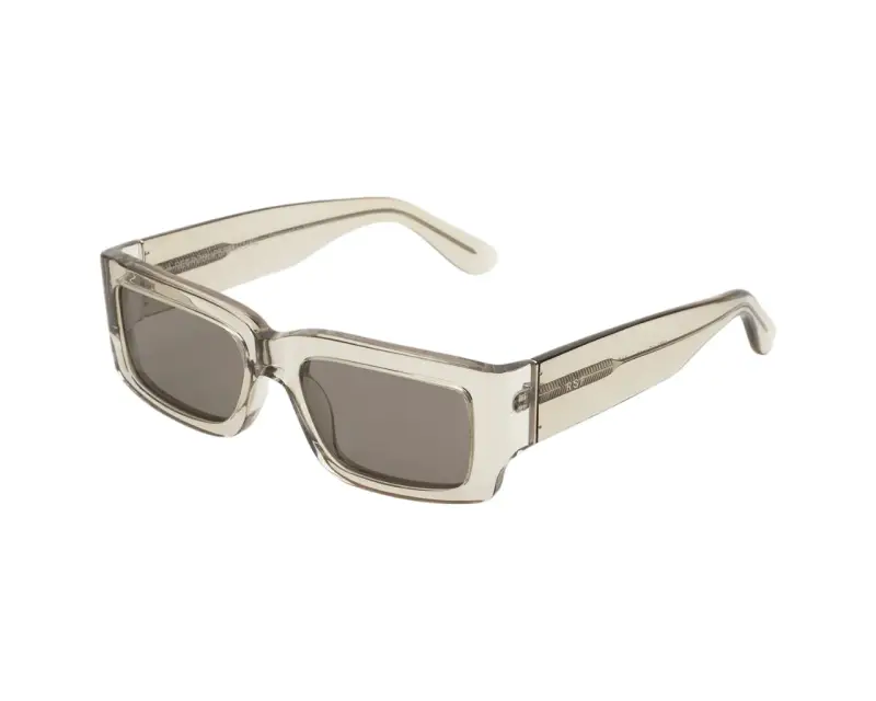 Unisex 4MN NOTTE NEBBIA Occhiali da sole Acetato Grigio Grigio Squadrata Normale