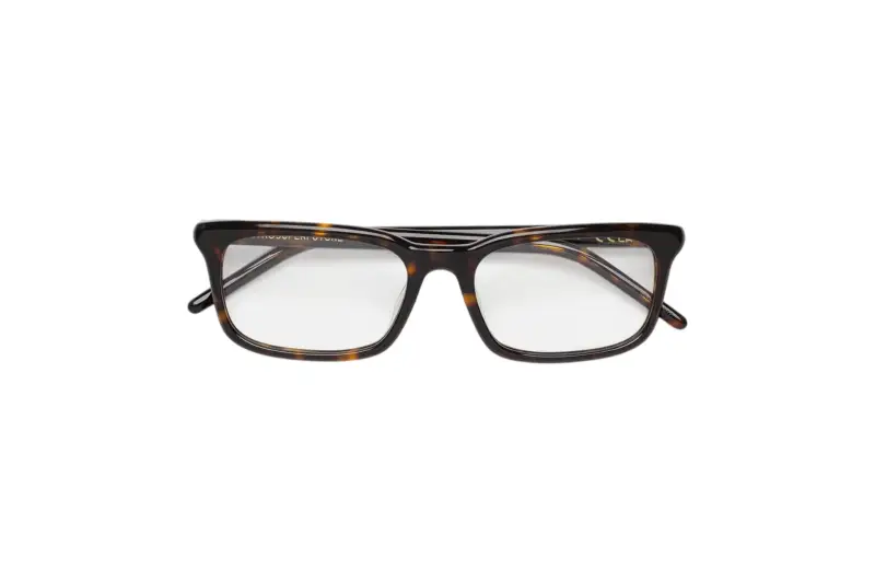 Unisex 60 NUMERO 146 HAVANA Montature da vista Acetato Havana Squadrata miniatura 2