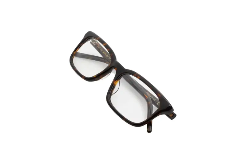 Unisex 60 NUMERO 146 HAVANA Montature da vista Acetato Havana Squadrata miniatura 3