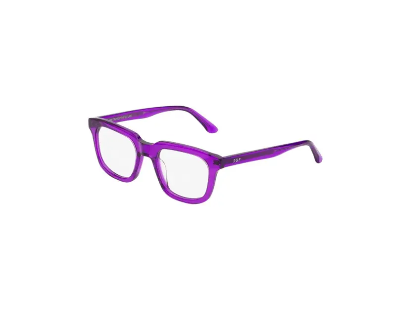 Retrosuperfuture Unisex 6QK Numero 132 Viola Montature da vista Acetato Viola  Squadrata