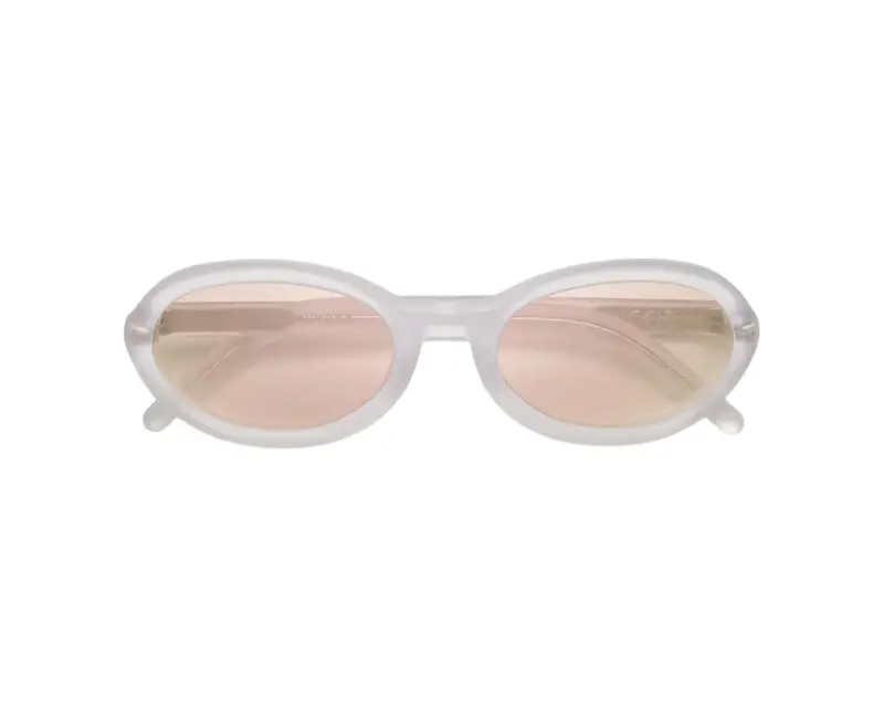 Unisex 6WK CHERRY FROZEN Occhiali da sole Acetato Trasparente Grigio Geometrica Normale miniatura 2