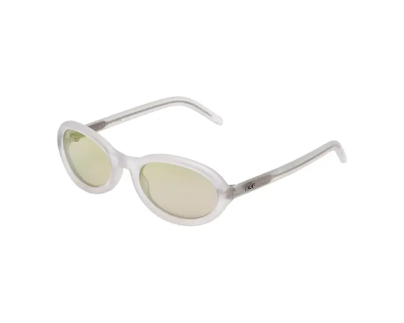 Unisex 6WK CHERRY FROZEN Occhiali da sole Acetato Trasparente Grigio Geometrica Normale