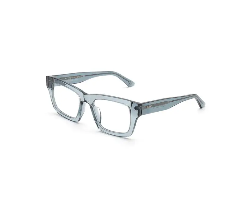 Retrosuperfuture Unisex 7LY Numero 108 stone blu Montature da vista Acetato Blu  Squadrata