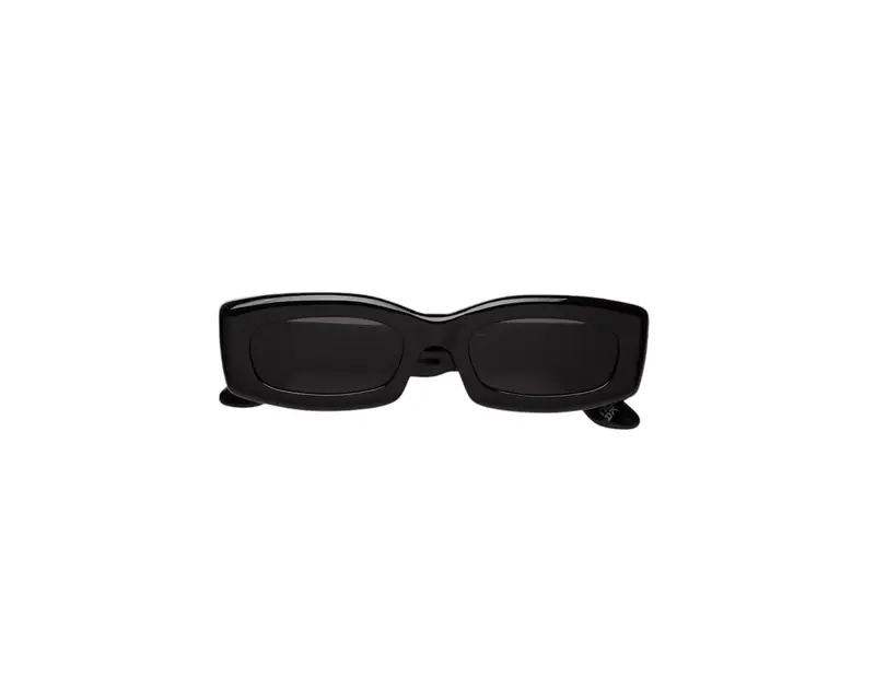 Retrosuperfuture Unisex 8E6 Zaga Black Occhiali da sole Acetato Nero Nero Squadrata Normale miniatura 2