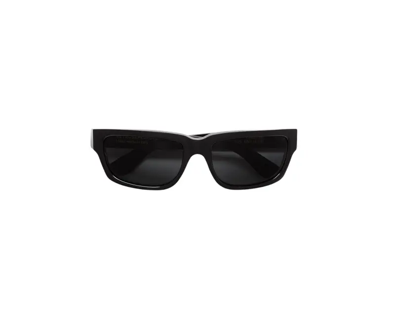 Retrosuperfuture Unisex 8VS Thelonius Black Occhiali da sole Acetato Nero Nero Squadrata Normale miniatura 2