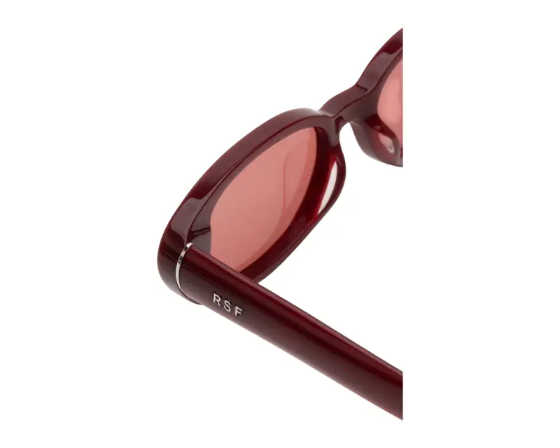 Unisex AN3 VEGA BORDEAUX Occhiali da sole Acetato Bordeaux Bordeaux Geometrica Normale miniatura 3